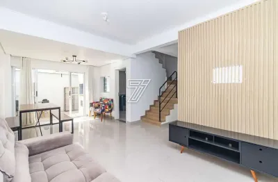 Casa em condomínio fechado com 3 quartos à venda na rua josé zaleski, 1502, novo mundo, curitiba, 100 m2 por r$ 750.000