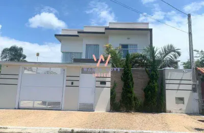 Sobrado à venda, 6 quartos, 3 suítes, 2 vagas, pontal de santa marina - caraguatatuba/sp