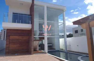 Sobrado à venda, 4 quartos, 3 suítes, 4 vagas, balneário copacabana - caraguatatuba/sp