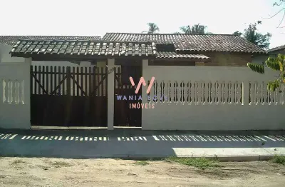 Casa a 400m da praia, com 3 dormitórios à venda, 150 m² por r$ 720.000 - porto novo - caraguatatuba/sp