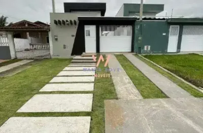 Casa com 3 dormitórios à venda, 88 m² por r$ 650.000 - jardim das gaivotas - caraguatatuba/sp