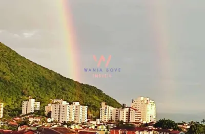 Apartamento a 850m da praia, com 2 dormitórios à venda, 47 m² por r$ 450.000 - martim de sá - caraguatatuba/sp