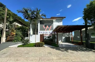 Casa alto padrão, com 3 dormitórios à venda, 251 m² por r$ 2.200.000 - massaguaçu - caraguatatuba/sp