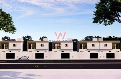 Sobrado à venda, 02 dormitórios, 84m² a partir de r$310.000, balneário dos golfinhos - caraguatatuba/sp