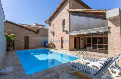 Casa de alto padrão com 4 dormitórios à venda, 230m² por r$ 2.500.000 - praia do arrastão - são sebastião/sp
