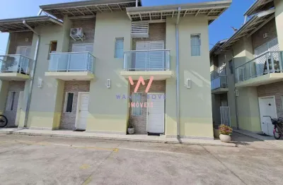 Sobrado a 150m da praia, com 2 dormitórios à venda, 75m² por r$ 470.000 - porto novo - caraguatatuba/sp