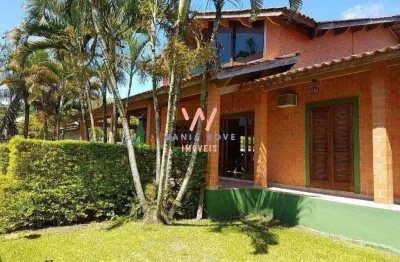 Casa a 60m da praia, com 3 dormitórios à venda, 205 m² por r$ 1.400.000,00 - cigarras - são sebastião/sp