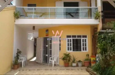 Sobrado a 300m da praia, com 5 dormitórios à venda, 270m² m² por r$780.000 - massaguaçu - caraguatatuba/sp