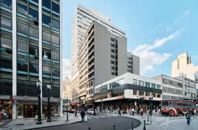 Sala comercial para alugar na rua ébano pereira, 44, centro, curitiba, 213 m2 por r$ 3.195