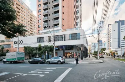 Sala comercial à venda na rua professor dario velloso, 26, vila izabel, curitiba, 104 m2 por r$ 728.000
