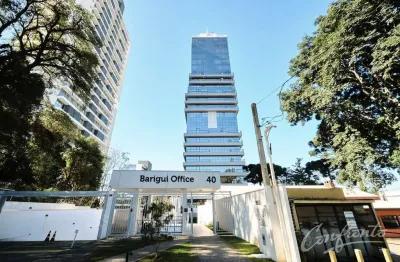 Sala comercial para alugar na rua luísa dariva, 40, campina do siqueira, curitiba, 130 m2 por r$ 11.100