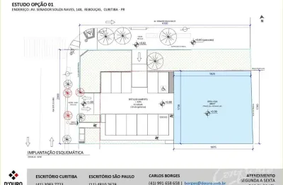 Ponto comercial para alugar na avenida senador souza naves, 130, alto da rua xv, curitiba por r$ 39.000