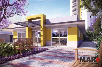 Apartamento com 2 dormitórios à venda, 51 m² por r$ 355.000,00 - jardim rodeio - mogi das cruzes/sp