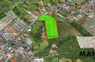 Área à venda, 36380 m² por r$ 21.828.000 - parque santa rosa - suzano/sp