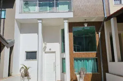Sobrado com 3 dormitórios à venda, 150 m² por r$ 650.000 - parque santana - mogi das cruzes/sp