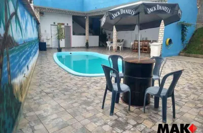 Chácara com 1 dormitório à venda, 300 m² por r$ 450.000,00 - jardim do bosque - suzano/sp