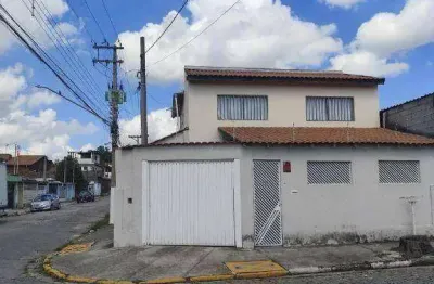 Sobrado com 3 dormitórios à venda, 173 m² por r$ 520.000 - vila amorim - suzano/sp