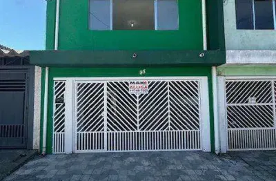 Sobrado com 3 dormitórios, 143 m² - venda por r$ 430.000,00 ou aluguel por r$ 2.210,00/mês - vila figueira - suzano/sp