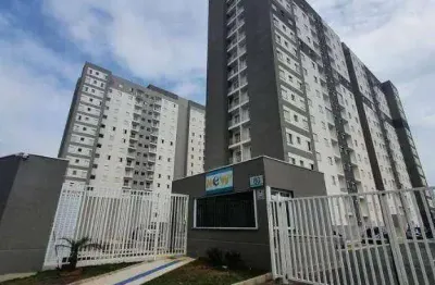 Apartamento com 2 dormitórios à venda, 52 m² por r$ 300.000 - água vermelha - poá/sp