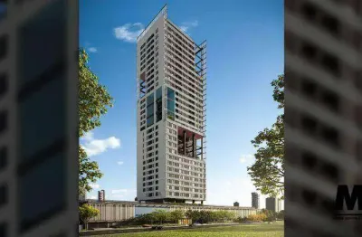 Apartamento com 2 dormitórios à venda, 45 m² por r$ 717.220 - centro cívico - mogi das cruzes/sp