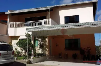 Sobrado com 4 dormitórios à venda, 587 m²- jardim altos de suzano - suzano/sp