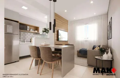 Apartamento à venda, 43 m² por r$ 250.000,00 - caxangá - suzano/sp