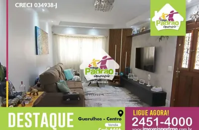 Sobrado com 3 quartos, centro, guarulhos - r$ 850 mil, cod: 6446