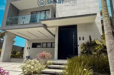Á venda mansão luxuosa no condomínio alphaville - manaus  / mobiliada/ energia solar