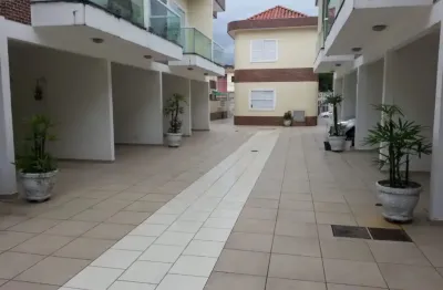Casa em condomínio fechado com 2 quartos à venda na Rua Carijós, Parque São Vicente, São Vicente