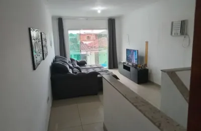Casa em condomínio fechado com 2 quartos à venda na Cidade Naútica, São Vicente 