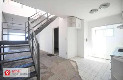 Cobertura com 2 dormitórios, 100 m² - venda por r$ 839.999,95 ou aluguel por r$ 7.499,95/mês - morumbi - são paulo/sp