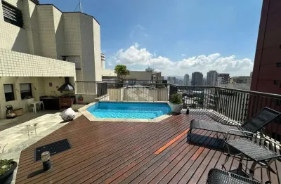 Cobertura Penthouse 250m² no Monte Catini - 4 Dorms (3 Suítes), Piscina Privativa e 3 Vagas - Tatuapé