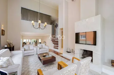 Casa em Condomínio Semimobiliada com 4 Suítes no Ecoville – 500 m² | Alto Padrão e Exclusividade | Ref 412