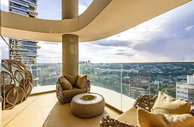 Apartamento duplex de 2 quartos com vista para o parque barigui - 338 m² | ref. 450