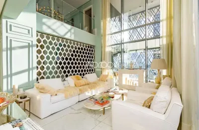 Apartamento duplex de 2 quartos com vista para o parque barigui - 338 m² | ref. 450