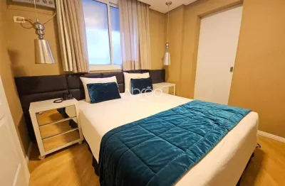 Apartamento mobiliado com 1 quarto com closet à venda no batel – 37 m² - residencial di lucca | ref. 526