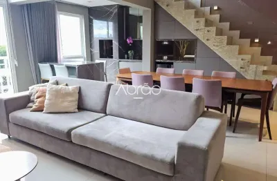 Apartamento semimobiliado à venda no ecoville – 4 quartos (2 suítes) - 186 m² | ref. 591