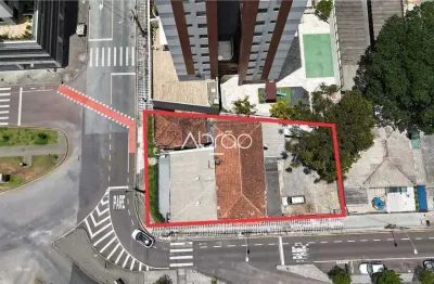 Terreno à venda de 579 m² na av. paraná – esquina estratégica em frente ao terminal do cabral | ref. 624
