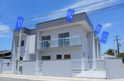 Sobrado nr.  2   com 2 dormitorios na quinta dos açorianos  em barra velha sc