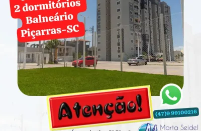 Oportunidade em balneário piçarras apartamento em home club com 2 dormitórios