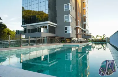 Apartamento alto padrão com vista mar e 3 suítes em penha santa catarina