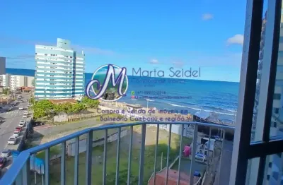 Apartamento com 1dormitório e garagem privativa e vista mar em Barra Velha-SC