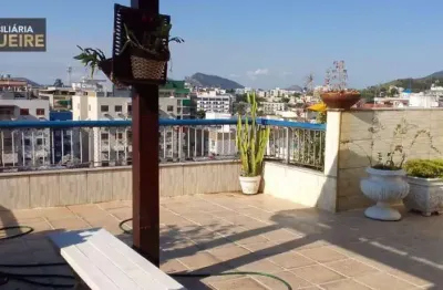 Cobertura à venda, 250 m² por r$ 830.000,00 - vila valqueire - rio de janeiro/rj