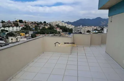 Cobertura com 4 dormitórios à venda, 188 m² por r$ 690.000,00 - pechincha - rio de janeiro/rj