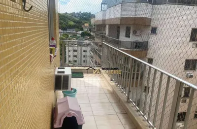 Apartamento salão , 2qtos , sendo 1 suíte + dependências completas