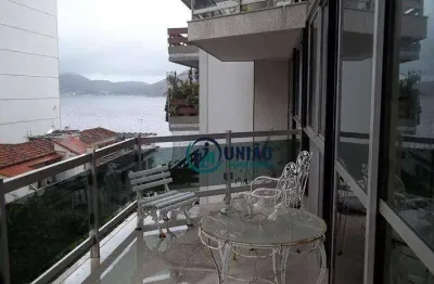 Apartamento com 4 quartos à venda, 303 m² por r$ 2.200.000 - ingá - niterói/rj