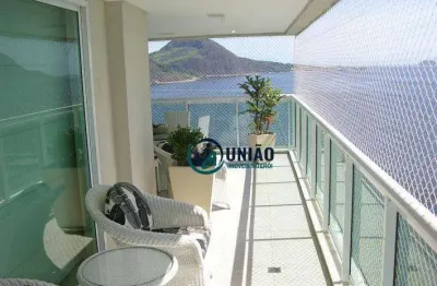 Apartamento com 4 quartos suítes à venda, 465 m² por r$ 5.500.000 - boa viagem - niterói/rj