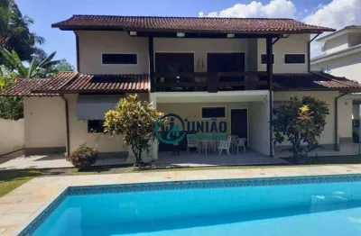 Casa com 4 quartos à venda, 400 m² por r$ 2.200.000 - itaipu - niterói/rj