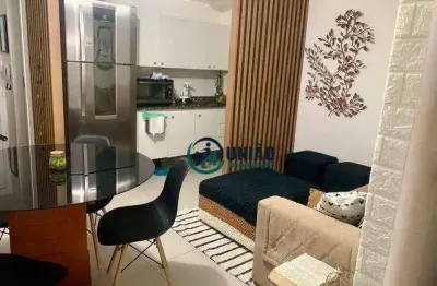Apartamento com 2 quartos à venda, 50 m² por r$ 474.000 - itaipu - niterói/rj