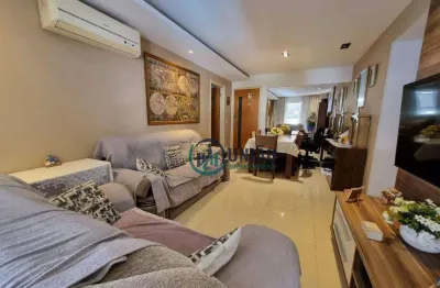 Apartamento com 3 quartos à venda, 83 m² por r$ 530.000 - santa rosa - niterói/rj